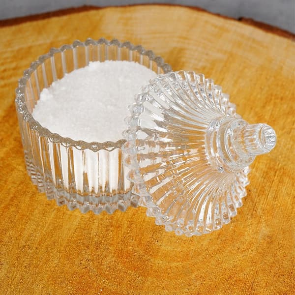 Glas sockerskål 80 ml