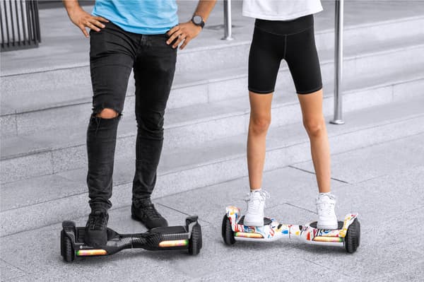 Rebel 6,5" LED Hoverboard Elektrisk Skateboard til Børn og Voksne