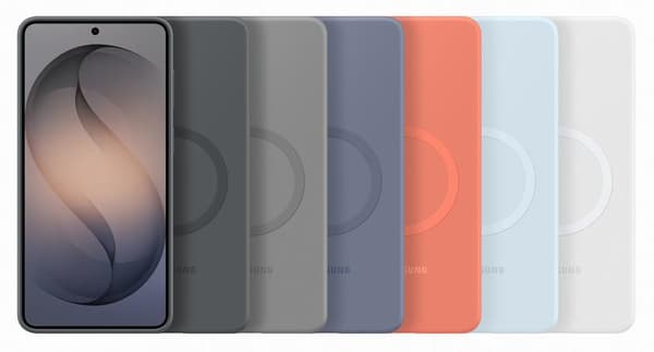Etui SAMSUNG Silicone Magnet Case til Galaxy S26+ EF-ES947CJEGWW Grå