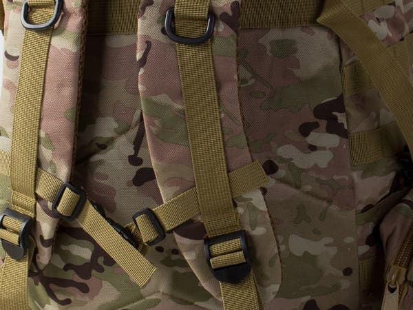 Militär ryggsäck 45L kamouflage ljus