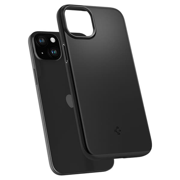 Spigen Thin Fit - iPhone 15-skal (svart)