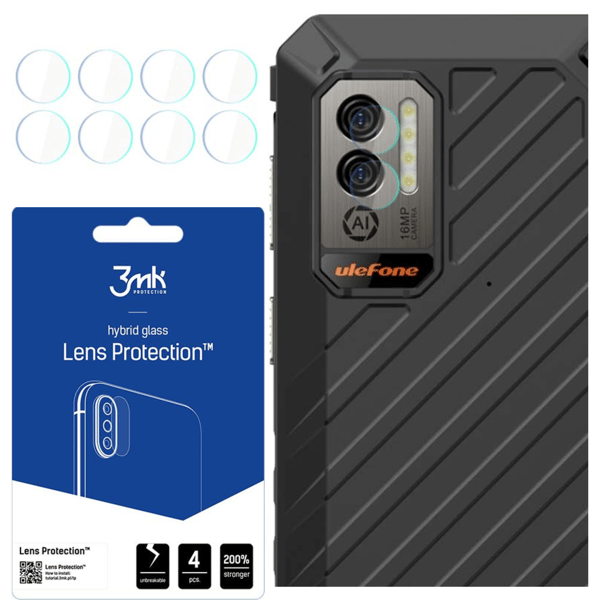 Ulefone Power Armor X11 Pro - 3mk linsskydd