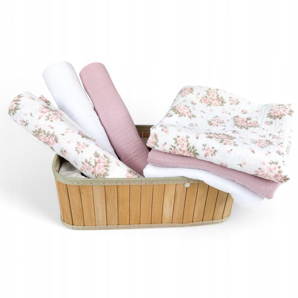 Plumeri Muslin Bleer Sæt med 3 Farver 70x70 cm