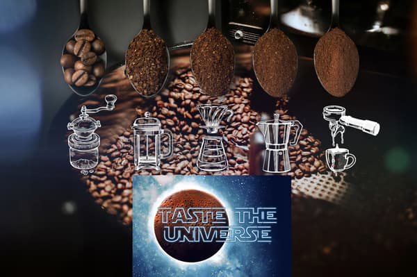 TasteTheUniverse Nyrostade Kaffebönor 50G