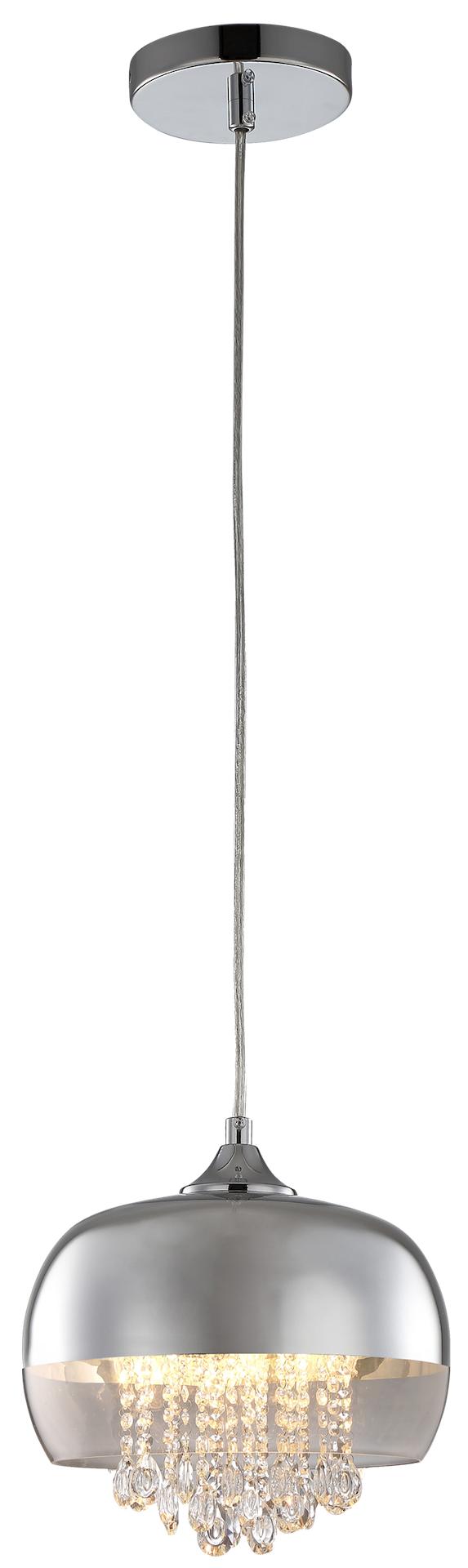 HÄNGLAMPA LUNA 1 E14 KROM MILAGRO ML3802