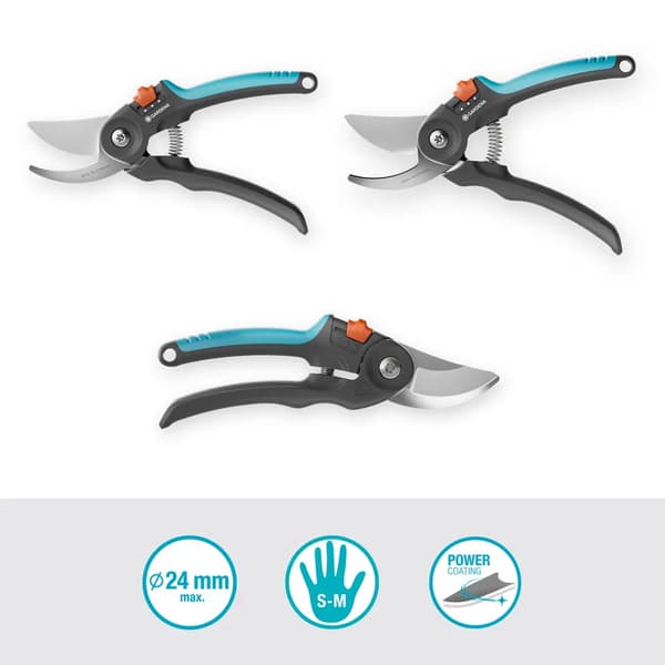 Puutarhasaksit PremiumCut Flex Gardena 12242-20 oksastukseen 24mm