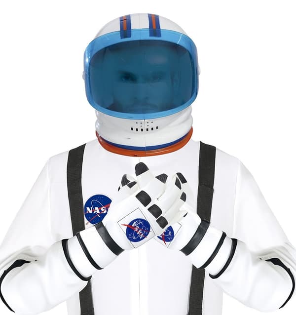 NASA:n astronautin käsineet