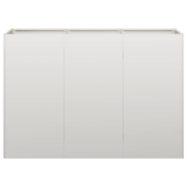 vidaXL urtepotte 120x40x80 cm rustfrit stål