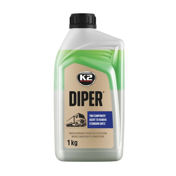 K2 M802 Diper 1kg valmistelu