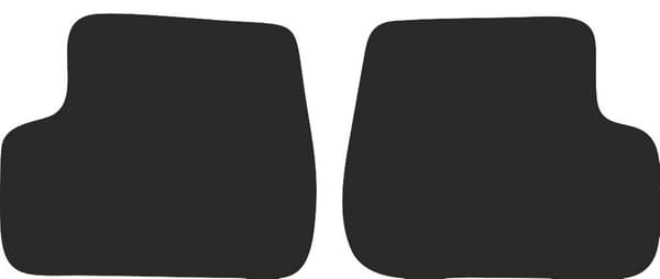 bakre golvmattor för Renault Twingo I hatchback 1993-2006