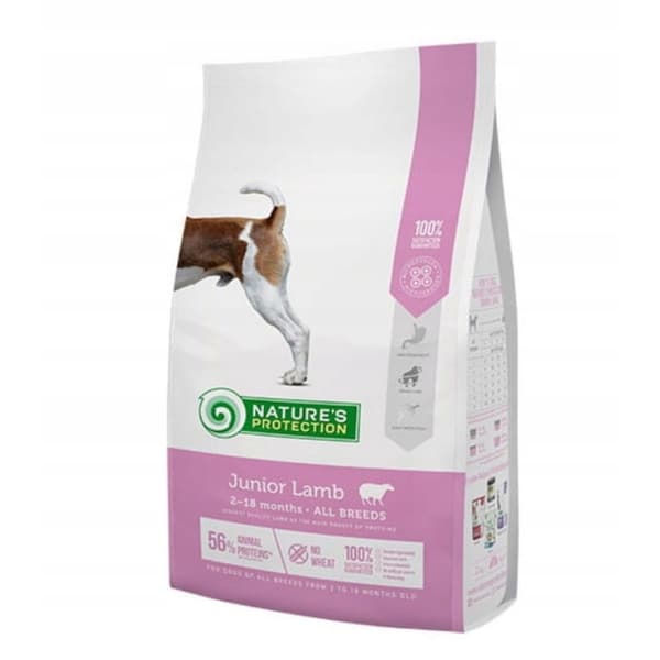 Nature's Protection Junior torrfoder för hundar 7,5 kg