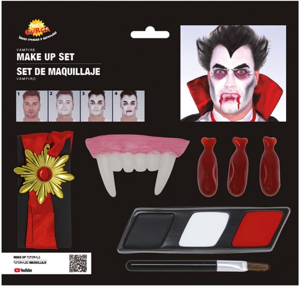 Vampyr Dracula Maleri Makeup Sæt