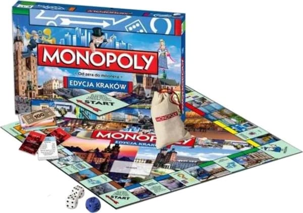 VINDERTRÆK Monopoly Krakow brætspil