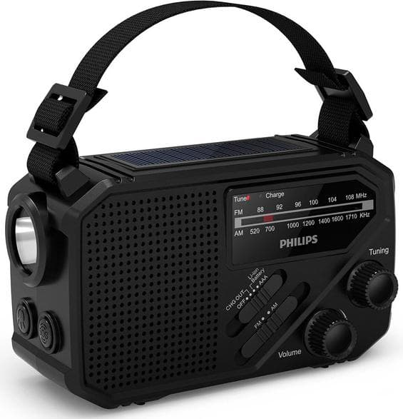 PHILIPS TAR1609/00 Bærbar Radio Sort