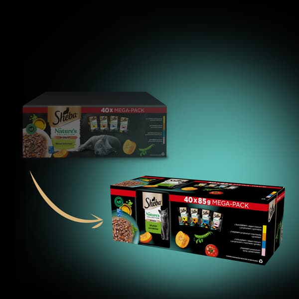 Sheba Nature's Collection -makuvalikoima 40 x 85 g