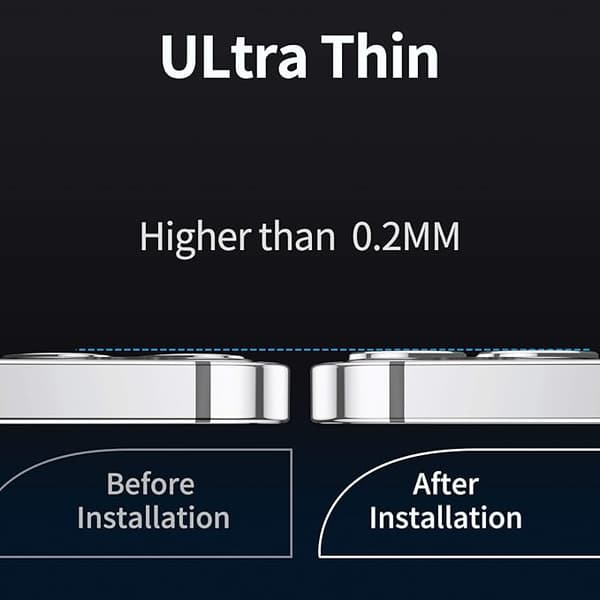 3x 9H HÄRDAT GLAS FÖR IPHONE 11 PRO/11 PRO MAX KAMERA