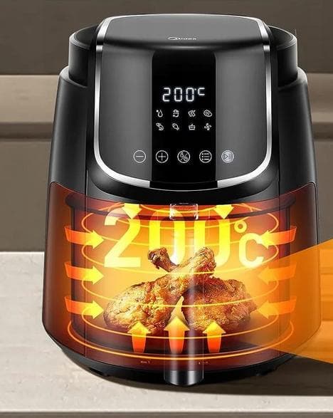 Ilmafritti MIDEA MF-CN40C2 230973 Musta