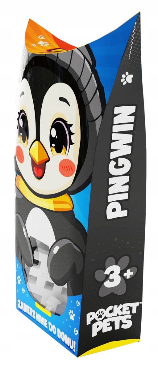 Marioinex Mini Waffle POCKET PETS - PINGVIINI setti