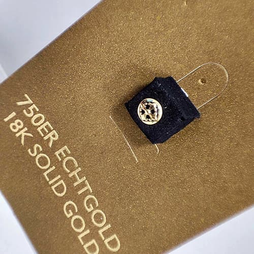 18K kultainen mutteri - koriste - GD18K-012