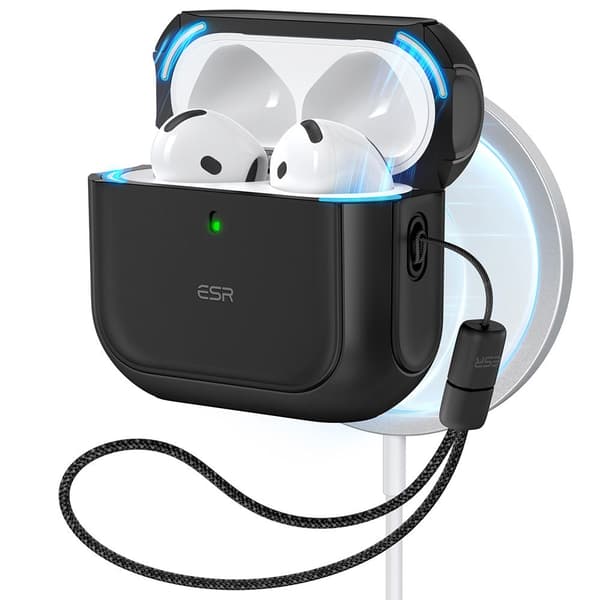 AirPods 4 Orbit Hybrid -kotelo (musta)