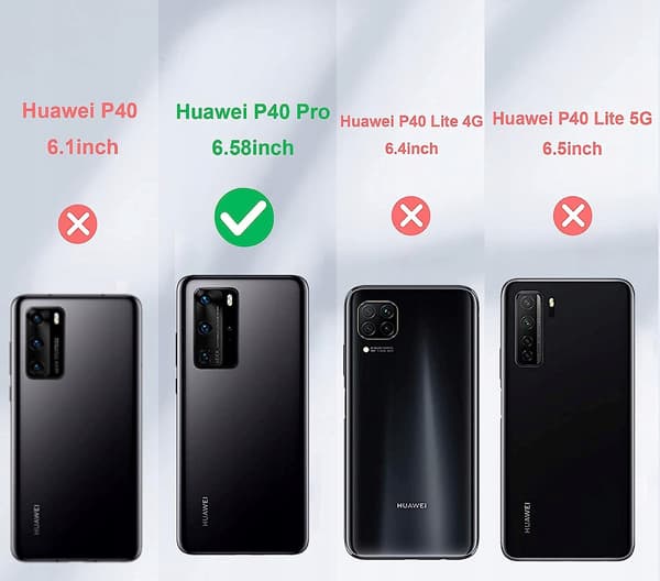 PINK LUKKET ETUI TIL HUAWEI P40 PRO