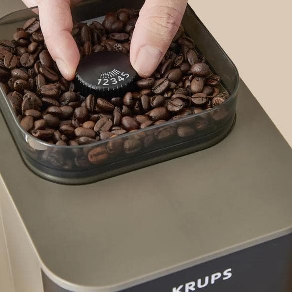 Ekspresskaffemaskin KRUPS SA401LE0 Coffee Crush 15cm bredd Pistaciegrön