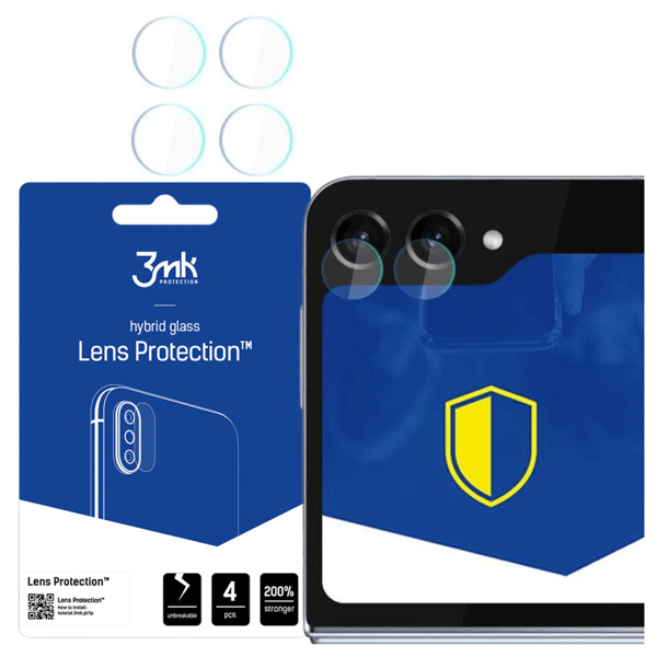 Samsung Galaxy Z Flip 5 (Framsida) - 3mk Linsskydd
