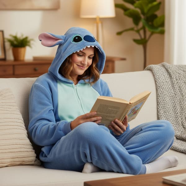 Lilo och Stitch kigurumi-pyjamas M 155-165cm