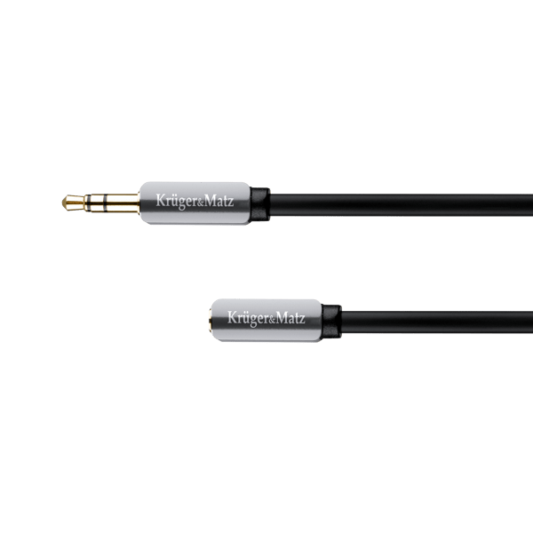 Kruger&Matz Jack 3,5 mm stik-stikdåse kabel 1 m