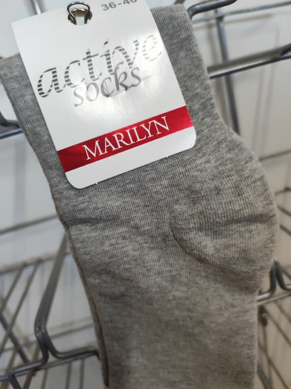 4-pack damsockor FORTE 58 MARILYN ljus melang