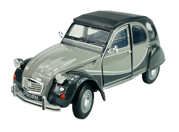 Welly citroen 2CV 6 charleston harmaa 1:24 24009