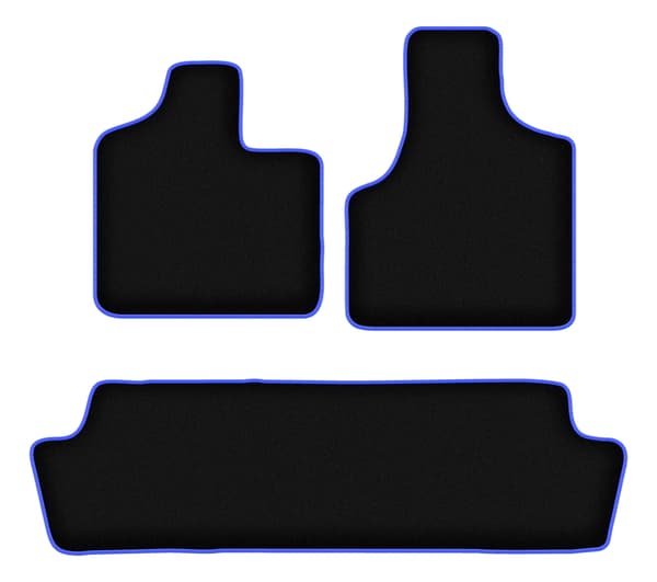 Bilmåtter CARLUX-BLUE til Chrysler Voyager IV minivan (2000-2008)