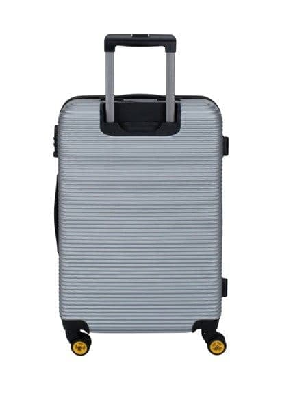 National Geographic Abroad Medium Resväska Silver