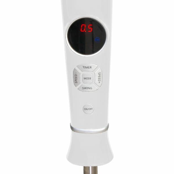 VOLTENO GOLVFLÄKT VIT + FJÄRRKONTROLL + DISPLAY