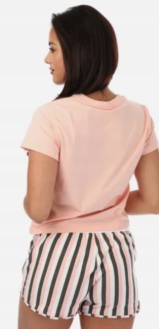 CALVIN KLEIN DAM ORANGE LOGO M TIA PYJAMAS