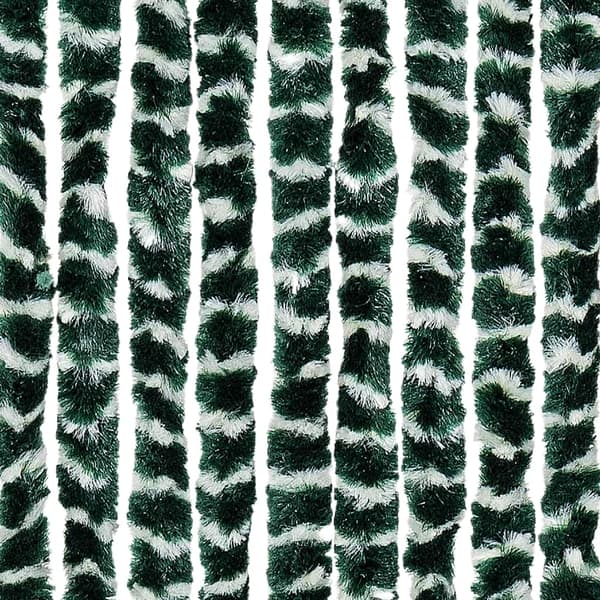 vidaXL insektnet, grøn og hvid, 56x200 cm, chenille