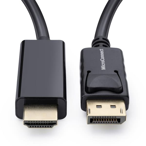 MicroConnect DisplayPort 1.2 - HDMI-kabel 2m
