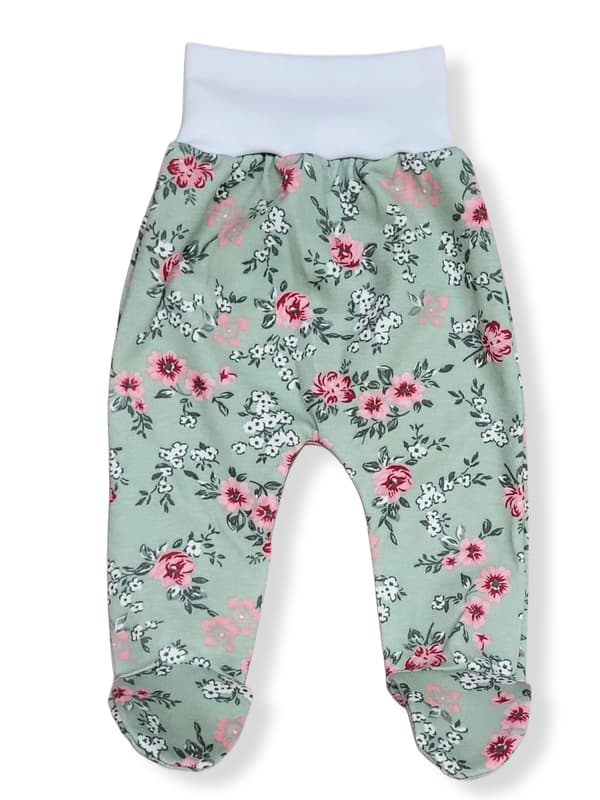 116 SOVBYXOR TRYCKFRI Shorts för flickor TILLVERKARE bomull med BLOMMOR