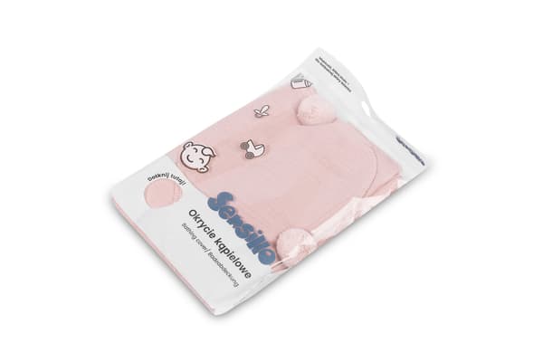Badrumsöverdrag i muslin 75x75 EG-0202