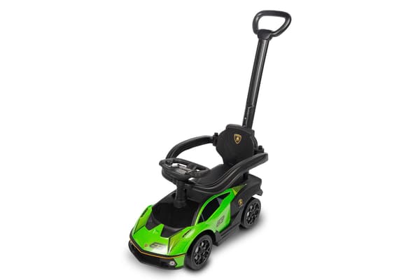 Lamborghini Essenza grön påkörning