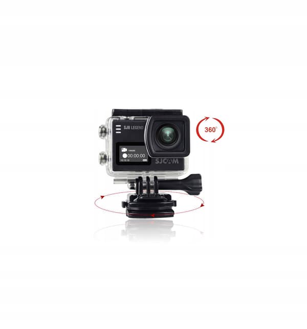 SJCAM 360° SVÄNGBAR BASHÅLLARE + SNABBFRÄSSNING