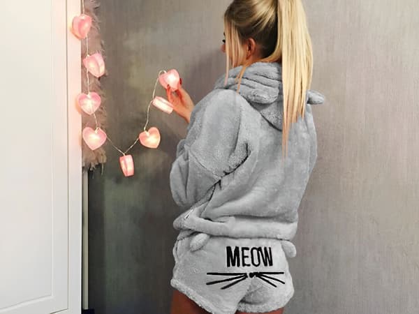 Pyjamansarja harmaa L (40)
