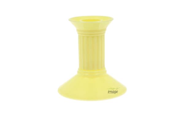 Plastljusstake 10cm 1 st krämfärgad