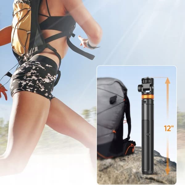 TECH-PROTECT L03S BLUETOOTH-SELFIE-KEPPU JA JALUSTA VALKOINEN