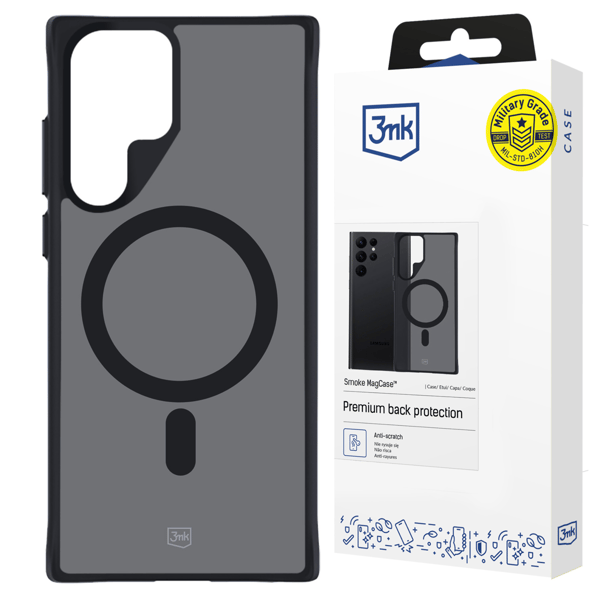 Samsung Galaxy S22 Ultra 5G - 3 mk savunharmaa MagCase