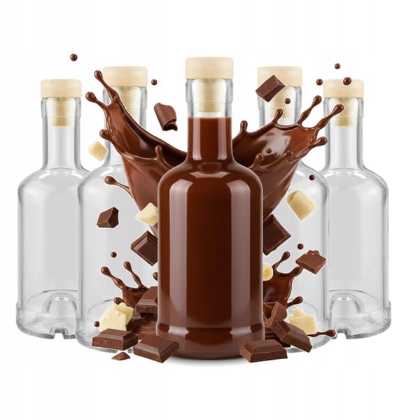 10x Presentflaskor Likör, Tinktur, Vin - SET Tadek Flaska 250ml