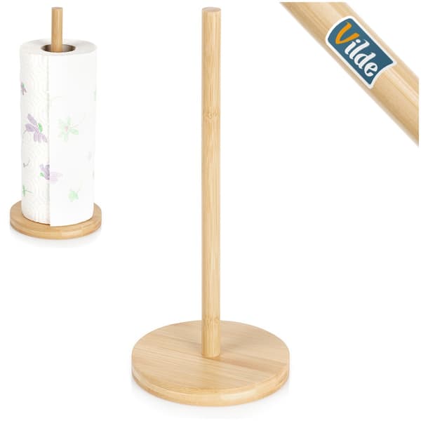 Bambus papirhåndklædeholder 29,5 cm