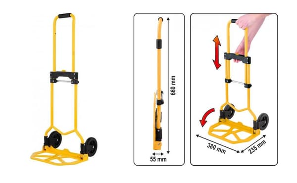 VOREL SAMMENKLAPPBAR LAGERVOGN 60 kg 78660