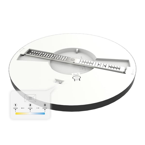 EVORA LED-KATTOVALAISIN MUSTA MILAGRO ML1791