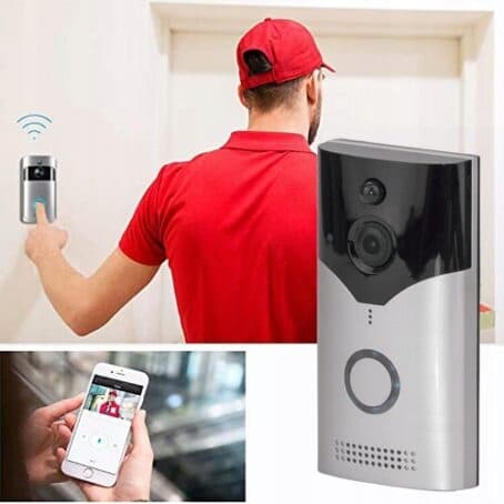 Trådlös videointercom med WiFi och mörkerseende